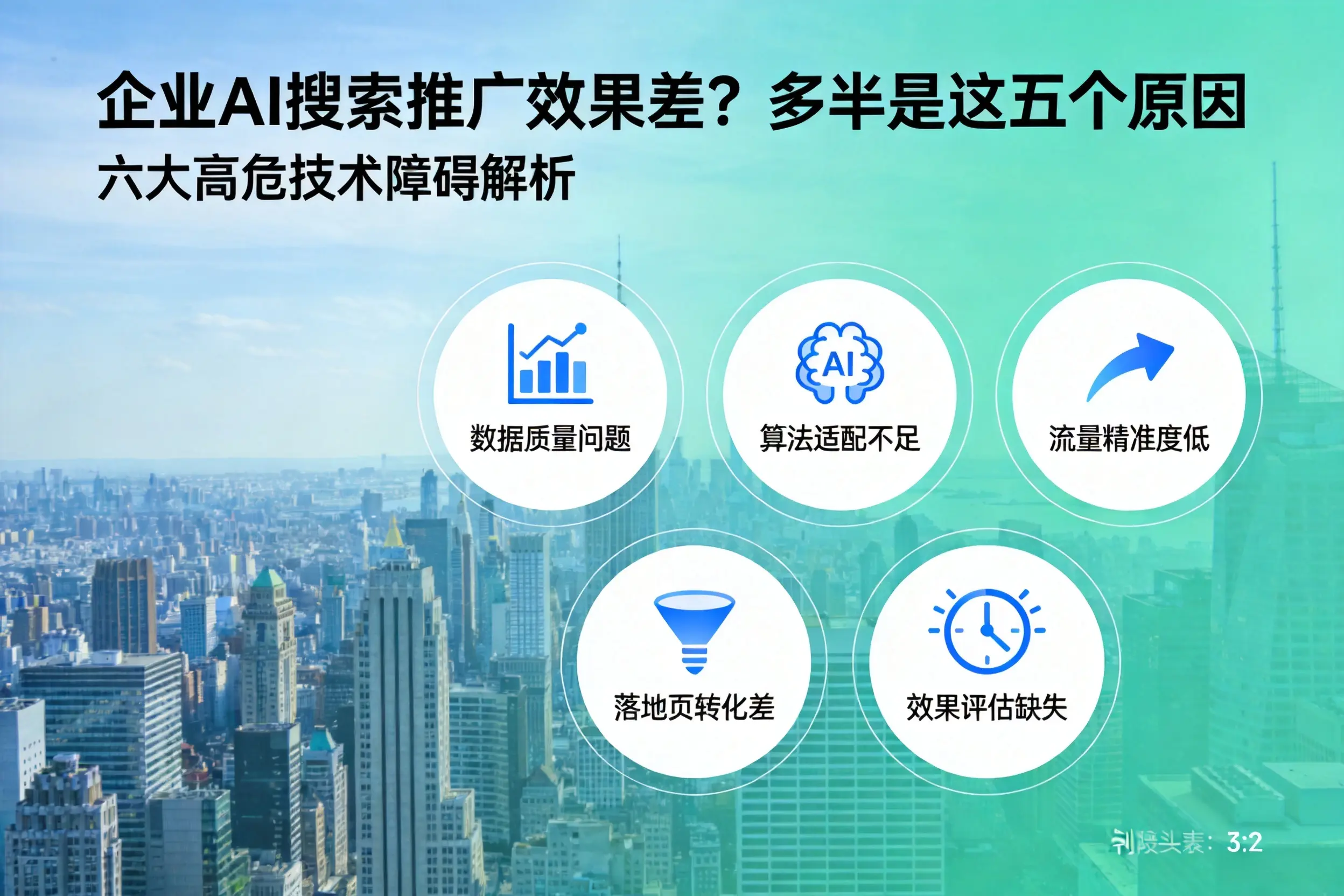 五家渠企业AI搜索推广效果差？多半是这五个原因