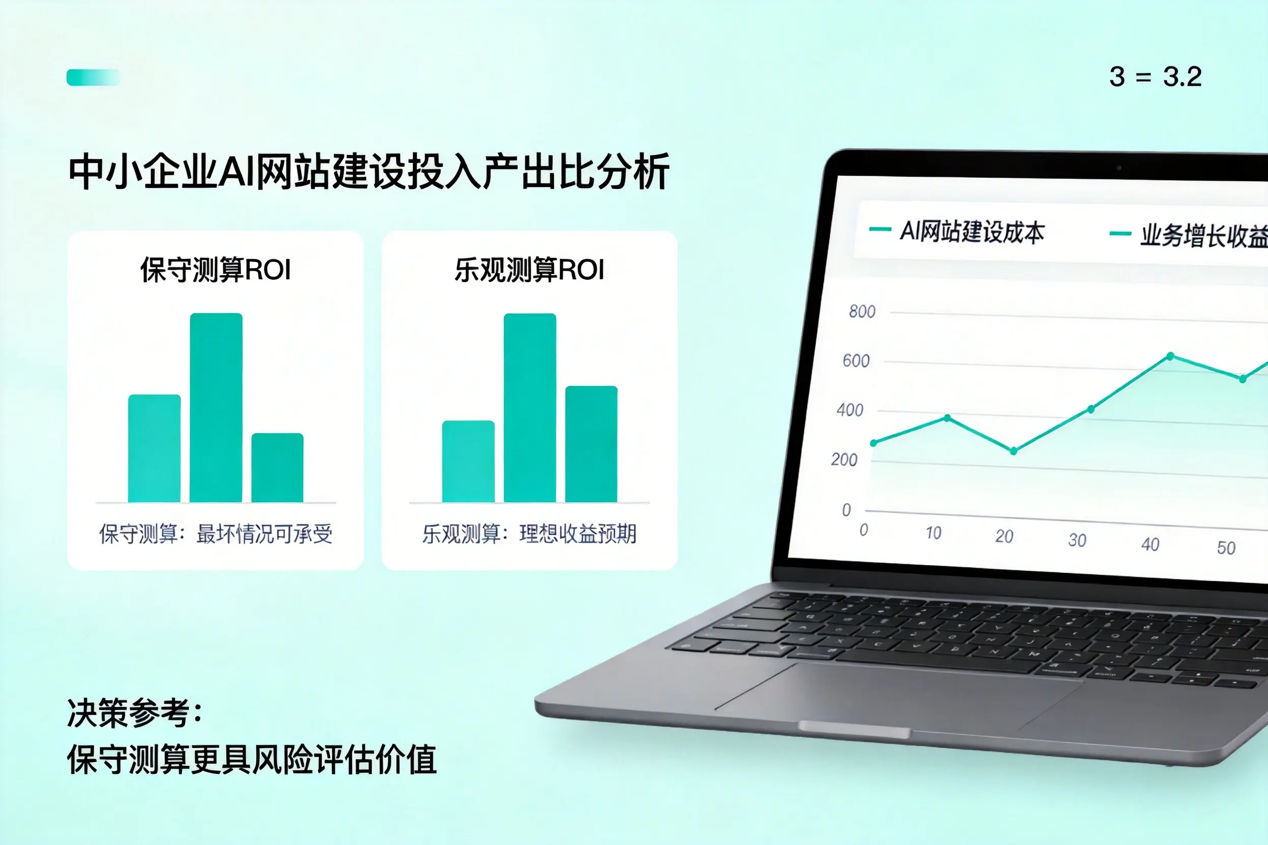 五家渠中小企业AI网站建设投入产出比怎么算？先看这份分析